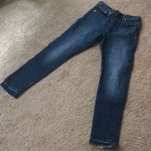 Levi’s Premium 501 skinny jeans 99% cotton/NWOT